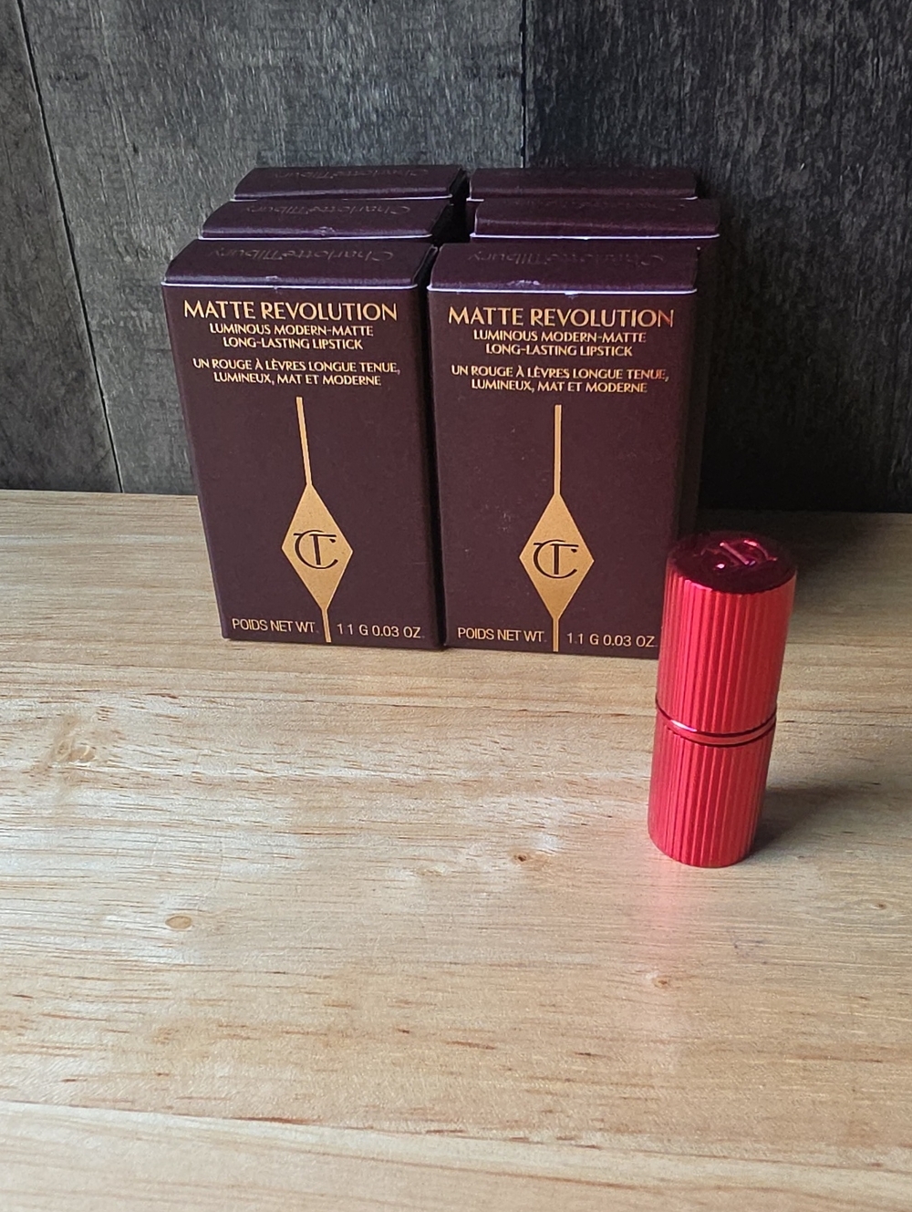 6 Pack Cosmetic Lipstick